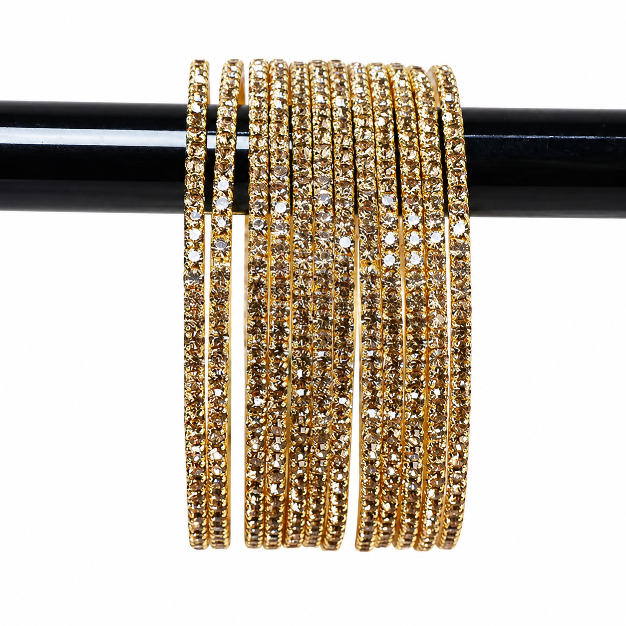 Golden Stone Bangles