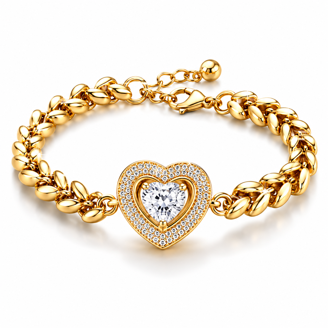 Heart Leaf Bracelet