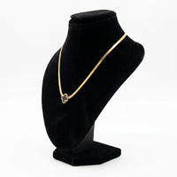 Black Clover Snake Chain Necklace