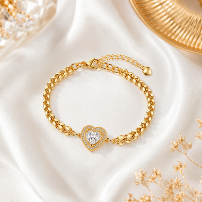 Heart Leaf Bracelet