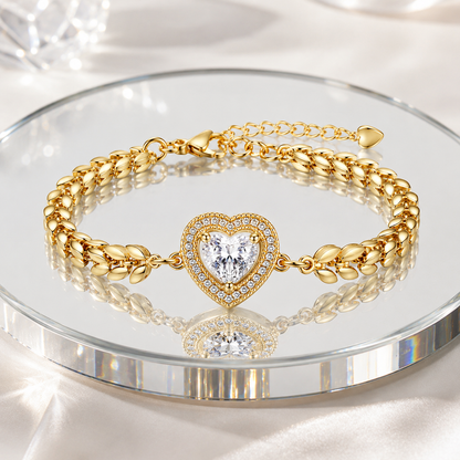 Heart Leaf Bracelet